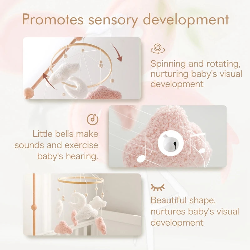 Sweet Dreams and Sensory Development for your Baby 🐳☁️