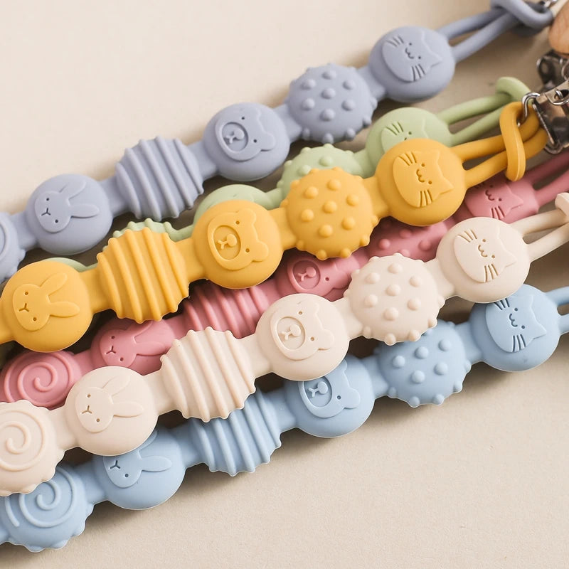 👶💖 Silicone Teether Chain 