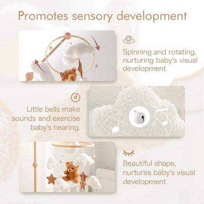 Sweet Dreams and Sensory Development for your Baby 🐳☁️