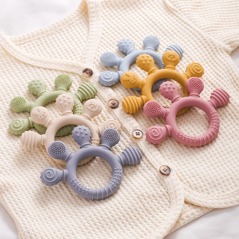 👶💖 Silicone Teether Chain 